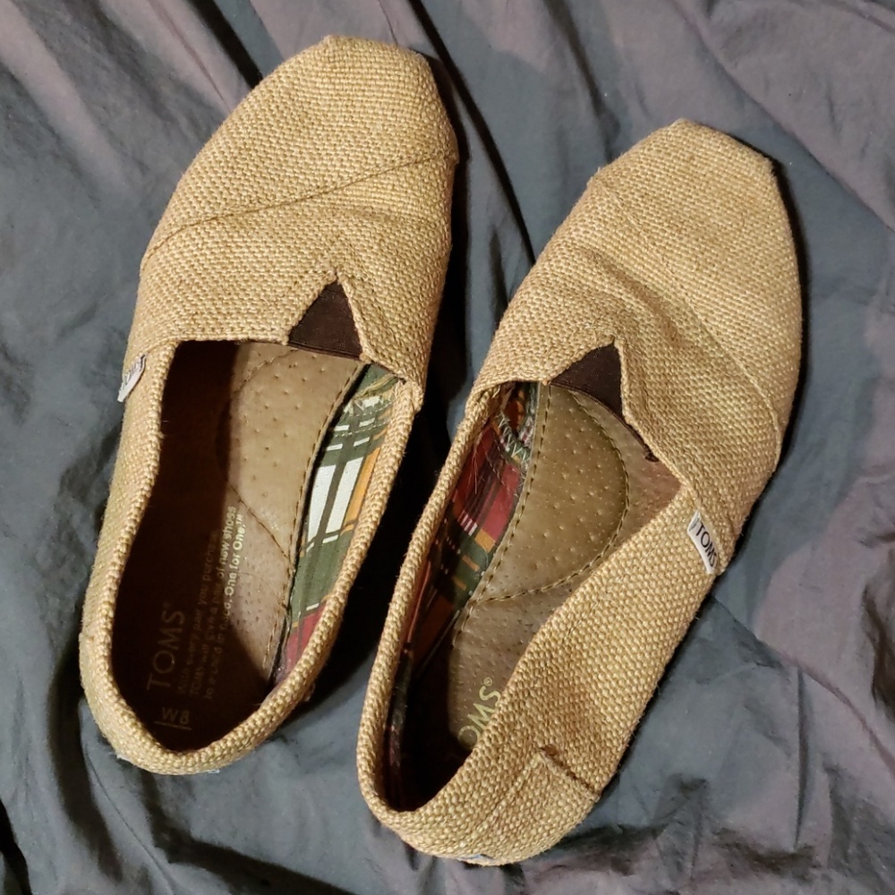 Toms Slip-ons Burlap